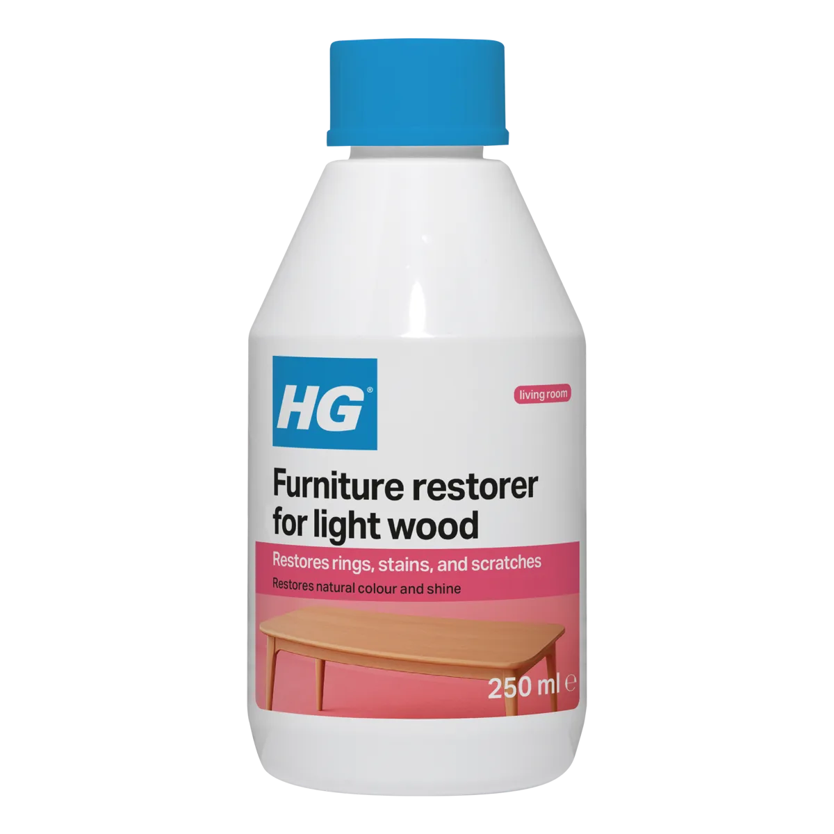 HG восстановитель для мебели из светлого дерева, 250 мл