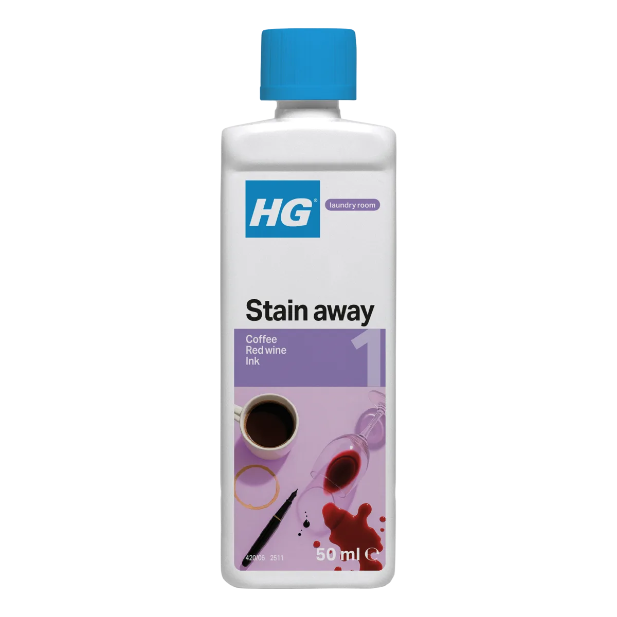 HG плямовивідник для одягу №1, 50 мл