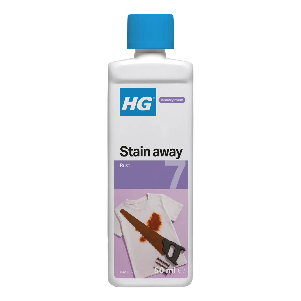 HG плямовивідник №7 для іржі, 50 мл